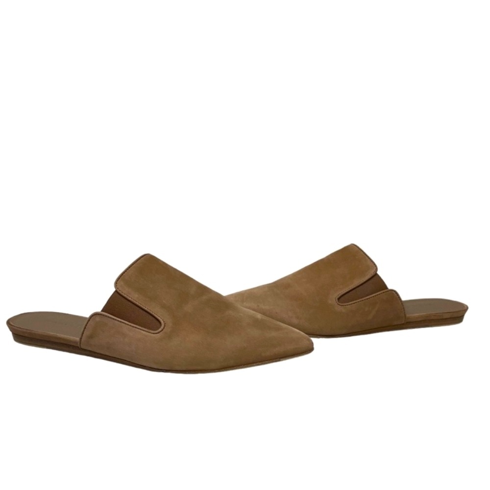 Jenni Kayne Suede Mules- Taupe